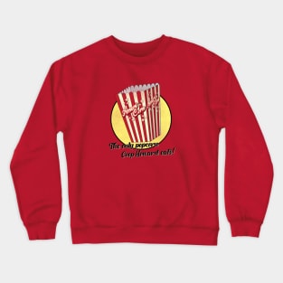 Movie Popcorn Crewneck Sweatshirt